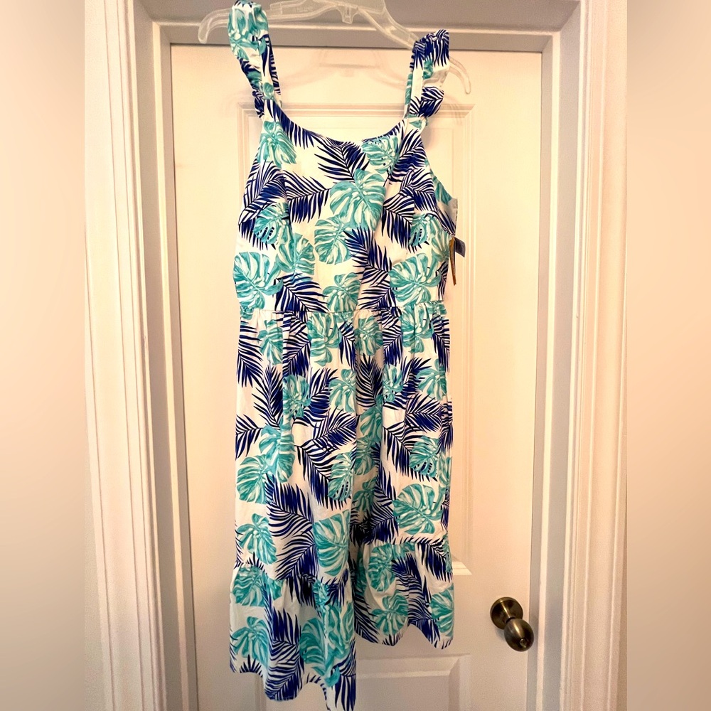 Adult Gymboree Tropical Print Dress in M